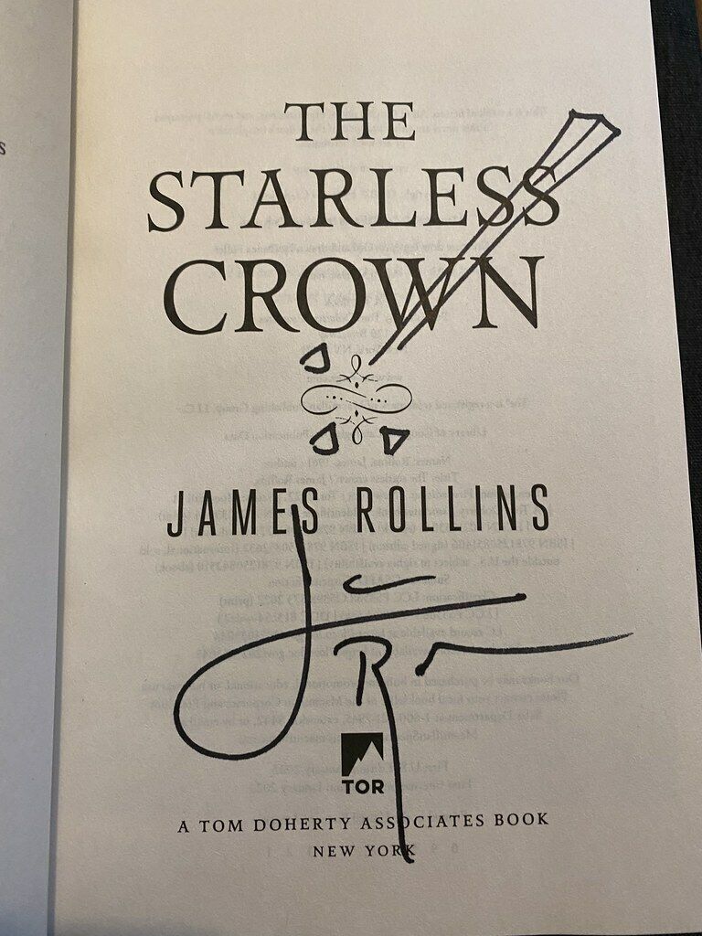 “The Starless Crown: MoonFall” by James Rollins is a science fiction and fantasy epic from the popular author of techno-thrillers.