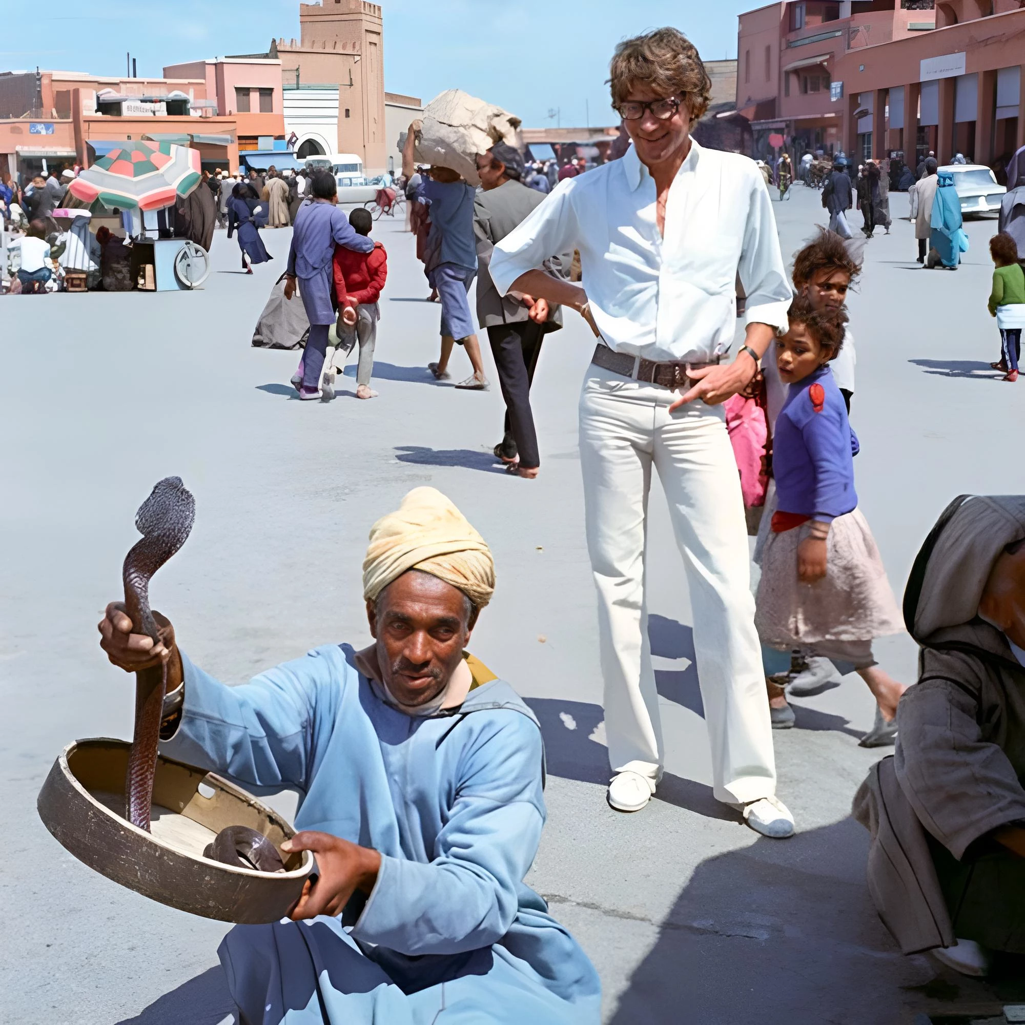 Yves Saint Laurent in Morocco
