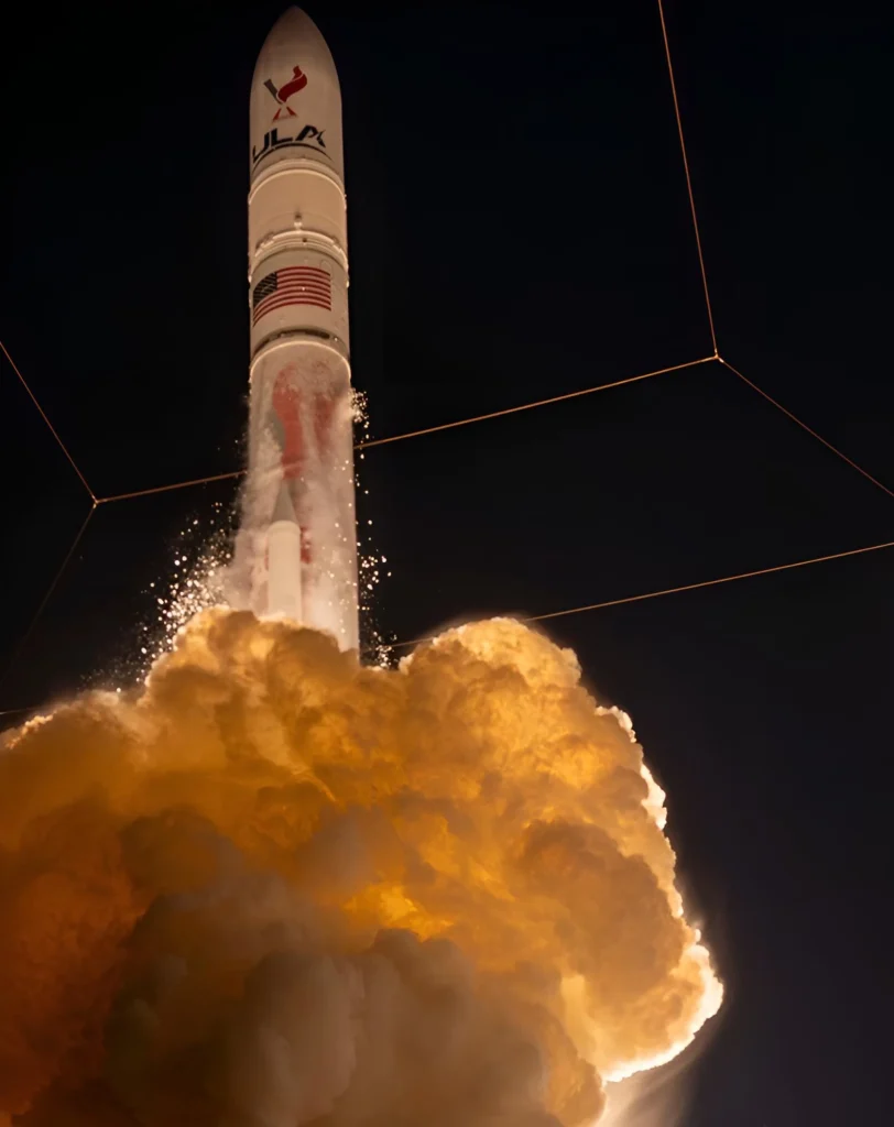 ULA's Vulcan rocket launches moon lander on first mission